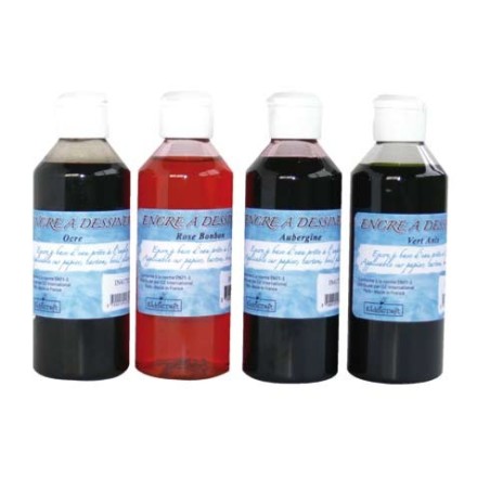 ENCRE A DESSINER 250ML BLANC