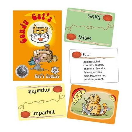 CONJUG CAT'S CE jeu de cartes