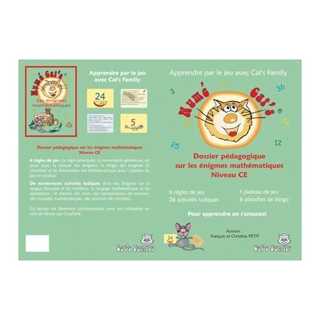 NUMECAT'S 1 dossier pédagogique complémentaire CE