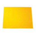 10 COUPONS FEUTRINE JAUNE 20X30CM