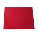 10 COUPONS FEUTRINE ROUGE 20X30CM