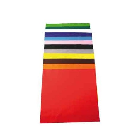 12 COUPONS FEUTRINE 45X50CM COLORIS ASSORTIS