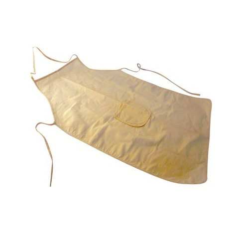 TABLIER ADULTE COTON ÉCRU