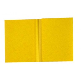 PROTÈGE-CAHIER CARTON 17X22 2 RABATS 225GR VERT