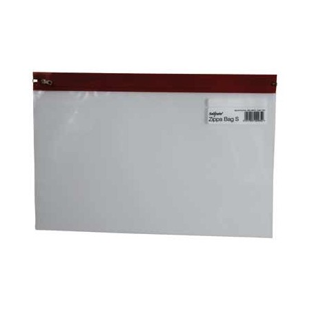 POCHETTE ZIP COULEUR 405X260MM
