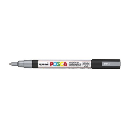 POSCA PC-3M MARQUEUR ARGENT