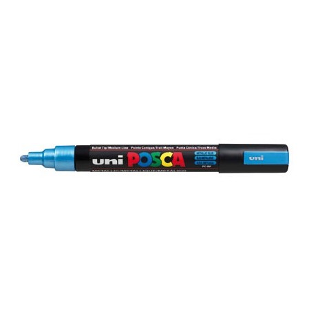 MARQUEUR POSCA VERT METAL PC 5M PTE OGIVE 2,5MM