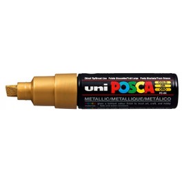 MARQUEUR POSCA BRONZE PC 8K PTE BISEAUTEE LARGE