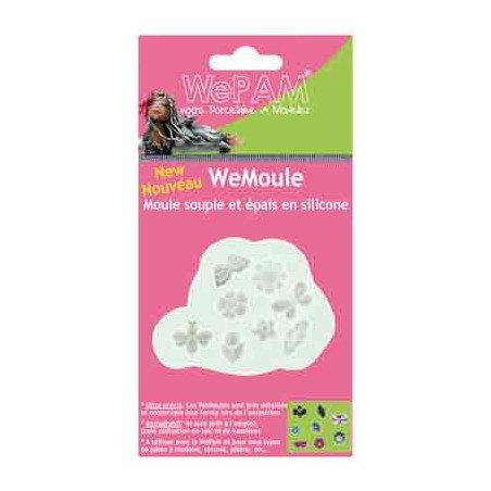 MOULES POUR WEPAM  FLEURS & PAPILLONS