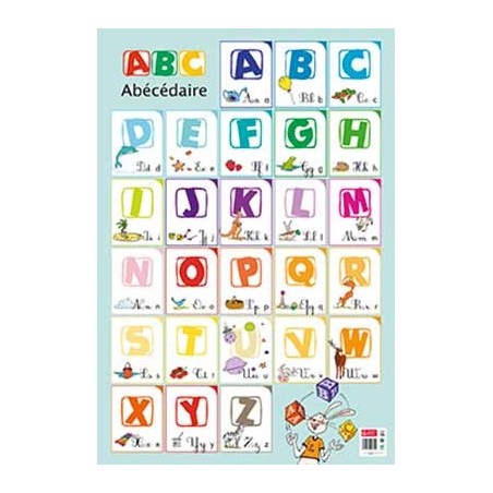 POSTER L'ABÉCÉDAIRE