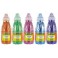 GOUACHE PAILLETÉE 5 FLACONS 250ML COLORIS VIFS