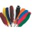 12 PLUMES INDIEN 27-30CM COLORIS ASSORTIS