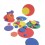 200 RONDS CAOUTCHOUC TAILLES ET COLORIS ASSORTIS