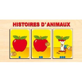 PUZZLE HISTOIRES d'ANIMAUX (8 histoires)
