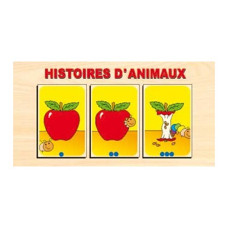PUZZLE HISTOIRES d'ANIMAUX (8 histoires)