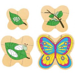 PUZZLE SEQUENTIEL MULTICOUCHE PAPILLON