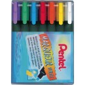 WET ERASE 7 MARQUEURS VITRES COLORIS ASSORTIS