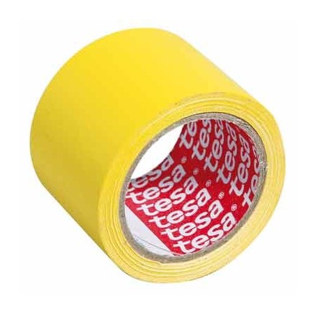 ADHÉSIF TOILÉ 38MMX4M JAUNE