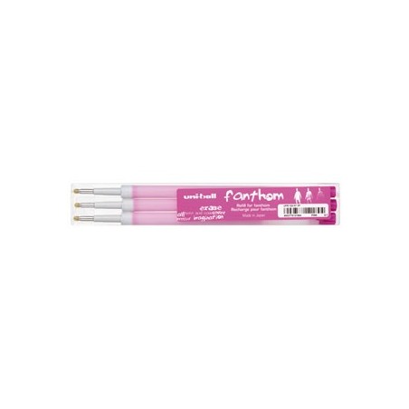 Lot de 3 RECHARGES ROLLER FANTHOM – ROSE