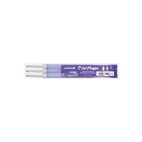 Lot de 3 RECHARGES ROLLER FANTHOM –VIOLET