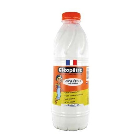 VINYL'ECOLE COLLE VINYLIQUE FLACON 1KG