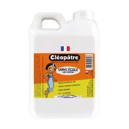 VINYL'ECOLE COLLE VINYLIQUE BIDON 5KG