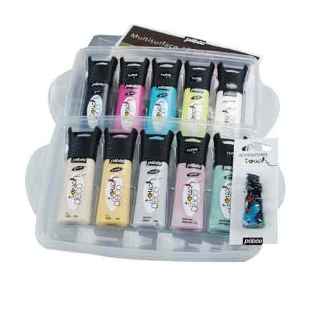 TOUCH DECO coffret  ATELIER 10x30ml assortis