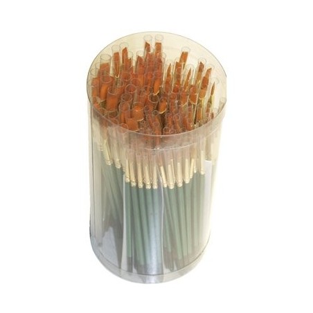 POT 144 PINCEAUX SYNTHETIQUES ASSORTIS