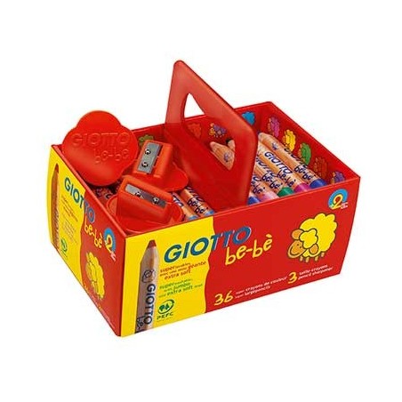BE-BE CLASSPACK 36 CRAYONS COULEURS ASSORTIS