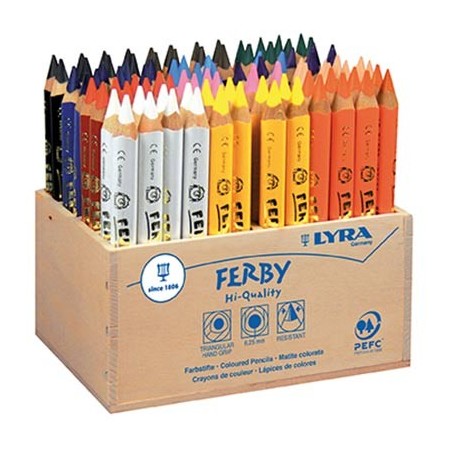 FERBY CLASSPACK 96 CRAYONS COULEURS ASSORTIS