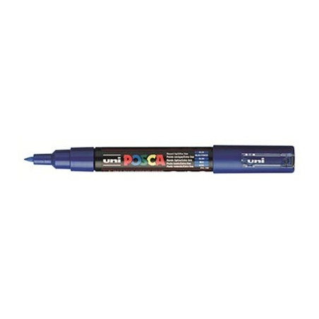 MARQUEUR POSCA BLEU FONCE PC1MC PTE ULTRA FINE