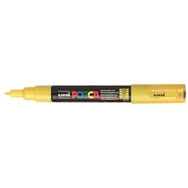 MARQUEUR POSCA JAUNE PC1MC PTE ULTRA FINE