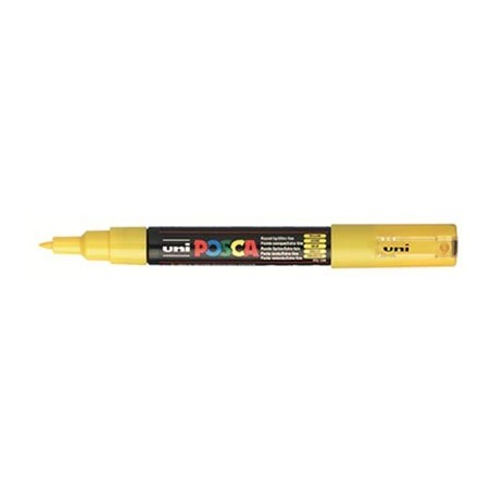 MARQUEUR POSCA JAUNE PC1MC PTE ULTRA FINE