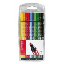 PEN 68 10 FEUTRES COLORIS ASSORTIS