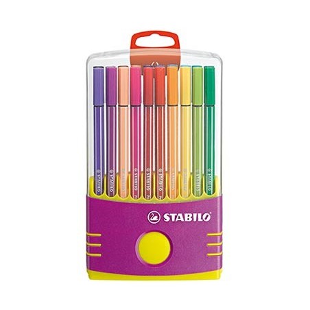 PEN 68 COLOR 20 FEUTRES COLORIS ASSORTIS