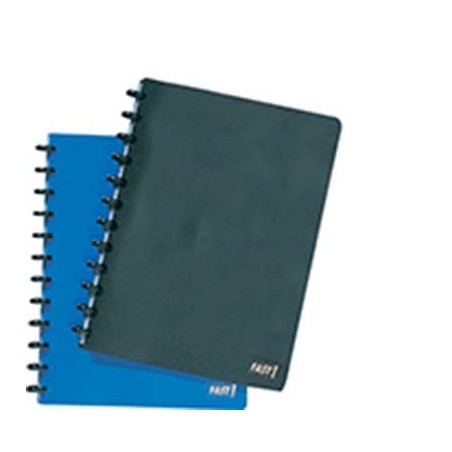 RELIURE A ANNEAUX 40 VUES POUR FORMAT A4 BLEU