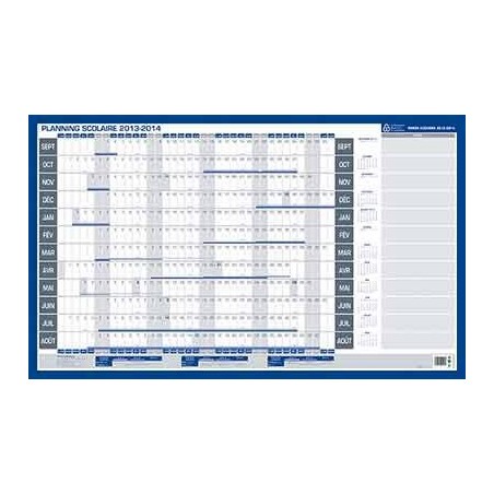 PLANNING ANNUEL SCOLAIRE