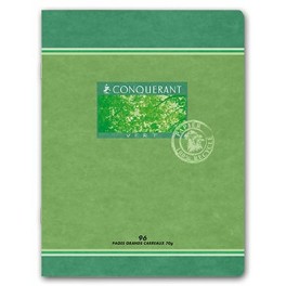 CAHIER RECYCLÉ 17X22 96P SÉYÈS 70G PIQURE