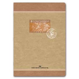 CAHIER RECYCLÉ 21X29,7 96P SÉYÈS 70G PIQURE