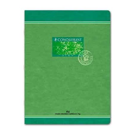CAHIER RECYCLÉ 24X32 96P SÉYÈS 70G PIQURE