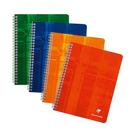 CLAIREFONTAINE CAHIER 17X22 100P SÉYÈS 90G RELIURE INTÉGRALE