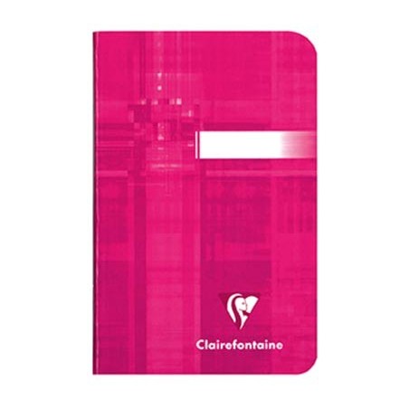 CLAIREFONTAINE CARNET PIQURE 9X14 96P 5X5 90G