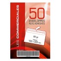 50 ENVELOPPES BLANCHES 162X229MM
