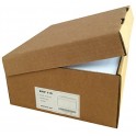 500 ENVELOPPES BLANCHES 110X220MM
