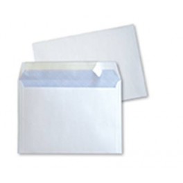 50 + 10 ENVELOPPES BLANCHES 114X162MM