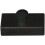 6 AIMANTS RECTANGLES NOIR 25X12MM