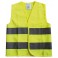 GILET DE SECURITE ADULTE XL FERMETURE VELCRO