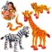 PYJAMAS DANS LA SAVANE JEU DE CONSTRUCTION EN MOUSSE