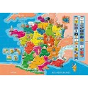 PUZZLE DÉPARTEMENTS ET RÉGIONS DE LA FRANCE 