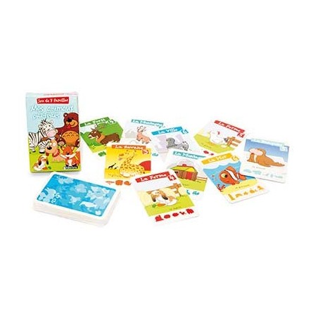 JEU DES 7 FAMILLES - MES ANIMAUX PREFERES